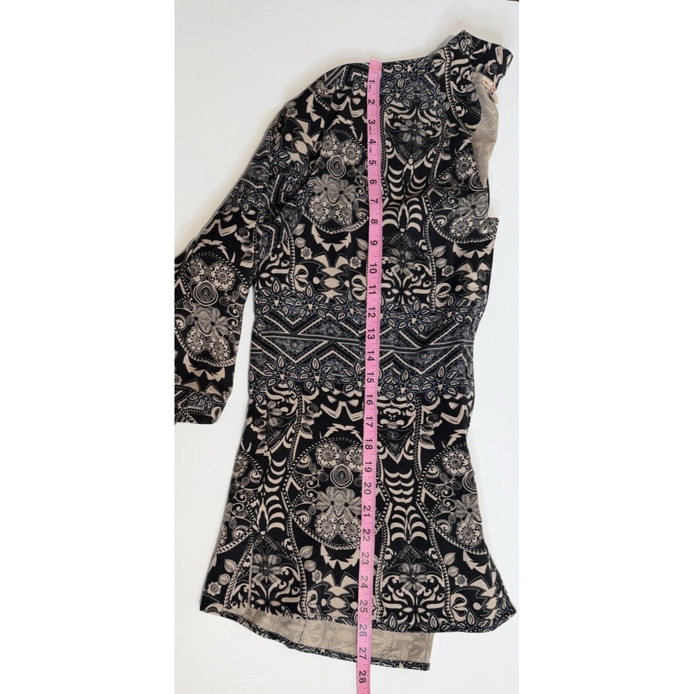 Vintage Tianello by Steve Barraza Womens Button Up Top Size M Artsy Fairy Grunge - Picture 9 of 10
